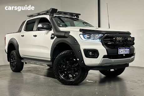 White 2021 Ford Ranger Double Cab Pick Up Wildtrak 3.2 (4X4)