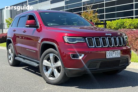 Red 2017 Jeep Grand Cherokee Wagon Laredo (4X2)