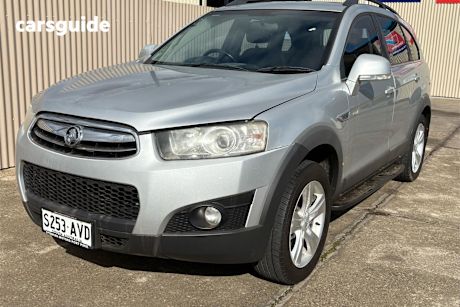 Silver 2012 Holden Captiva Wagon 7 Lx (4X4)