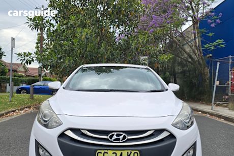 White 2014 Hyundai I30 Hatchback Trophy