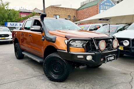 Orange 2016 Ford Ranger Dual Cab Pick-up Wildtrak 3.2 (4X4)