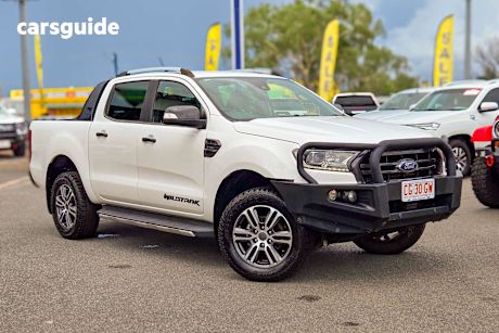 White 2021 Ford Ranger Double Cab Pick Up Wildtrak 2.0 (4X4)