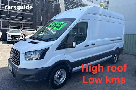 White 2019 Ford Transit Van 350L (Lwb) Fwd Hr (5 Yr)
