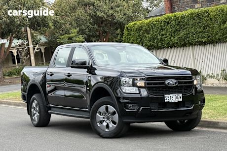 Black 2025 Ford Ranger Double Cab Pick Up Phev Xlt (4X4)