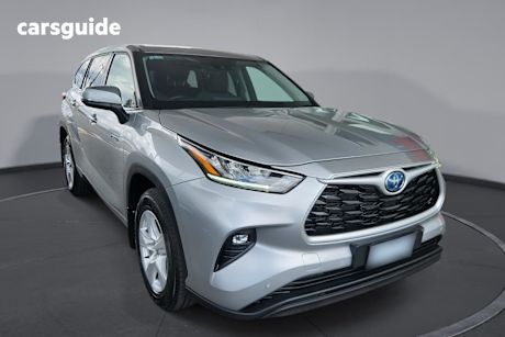 Silver 2023 Toyota Kluger Wagon Gx Hybrid Awd