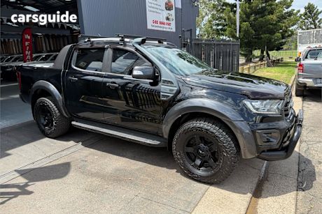 Black 2019 Ford Ranger Double Cab Pick Up Wildtrak 3.2 (4X4)