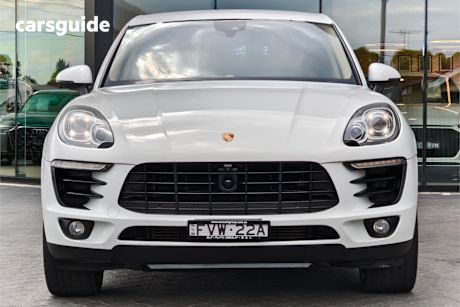 White 2016 Porsche Macan Wagon S Diesel