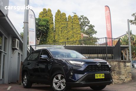 Blue 2025 Toyota RAV4 Wagon Gx (2Wd) Hybrid