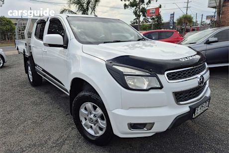 White 2015 Holden Colorado Crew Cab Pickup Lt (4X2)