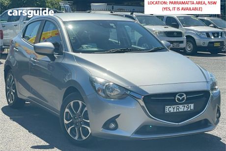 Silver 2015 Mazda 2 Hatchback Genki