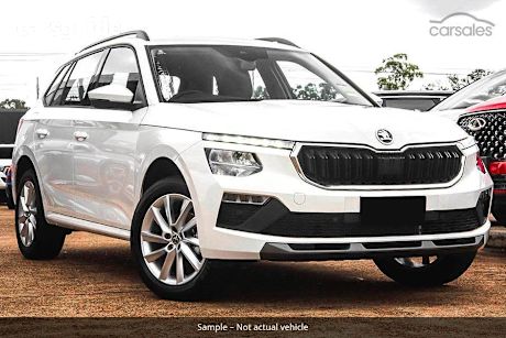 White 2024 Skoda Kamiq Wagon Select 85Tsi