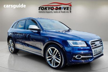Blue 2014 Audi SQ5 Wagon 3.0 Tdi Quattro