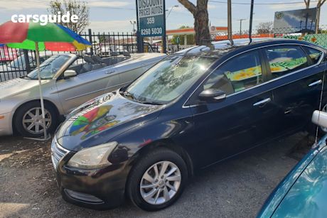 Black 2013 Nissan Pulsar Sedan St