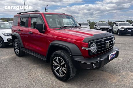 Red 2024 GWM Tank 300 Wagon Ultra Petrol