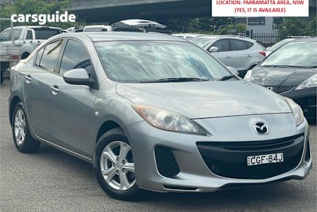 Silver 2012 Mazda 3 Sedan Neo