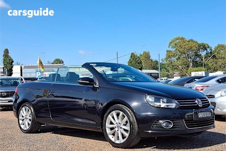 Black 2013 Volkswagen EOS Convertible 103 Tdi