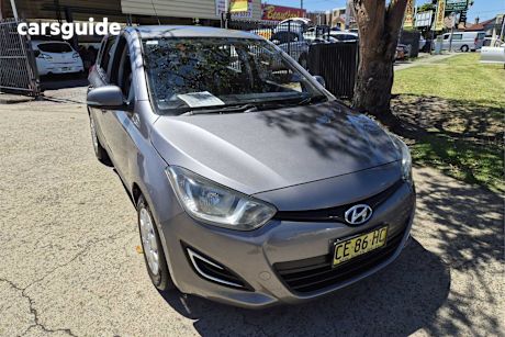 Grey 2013 Hyundai I20 Hatchback Active