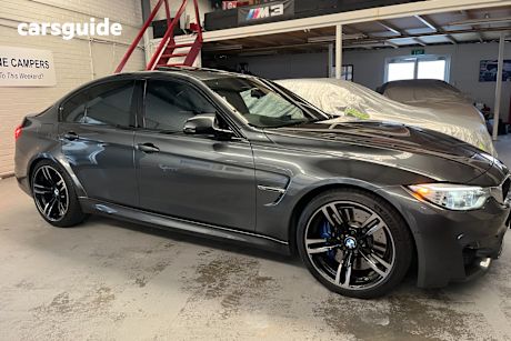 Grey 2016 BMW M3 Sedan