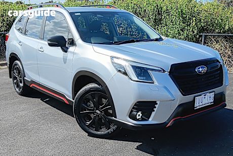 Silver 2021 Subaru Forester Wagon 2.5I Sport (Awd)