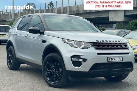 Silver 2016 Land Rover Discovery Sport Wagon Td4 Hse
