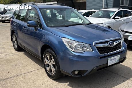 Blue 2014 Subaru Forester Wagon 2.5I