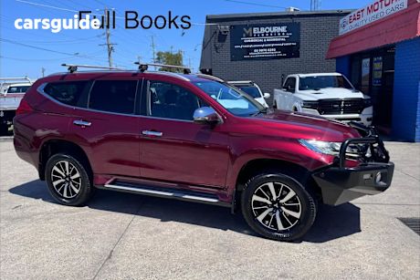 Red 2016 Mitsubishi Pajero Sport Wagon Gls (4X4) 7 Seat