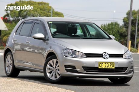 Silver 2014 Volkswagen Golf Hatchback 90 Tsi Comfortline