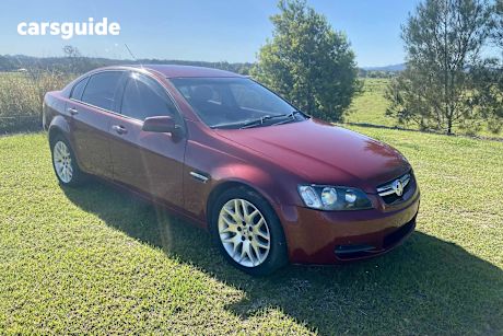 Red 2008 Holden Commodore Sedan OMEGA