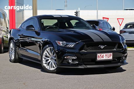 Black 2017 Ford Mustang Coupe Fastback Gt 5.0 V8