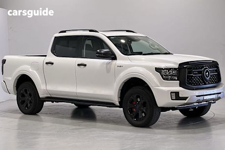 White 2025 GWM Cannon Alpha Dual Cab Utility Ultra Phev (4X4)