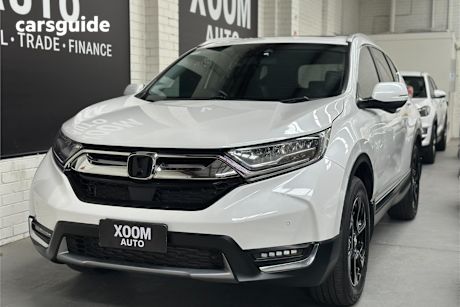 White 2019 Honda CR-V Wagon Vti-Lx (Awd)
