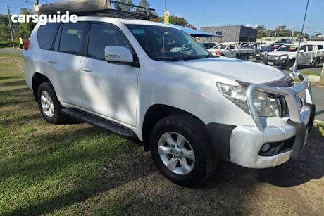 White 2011 Toyota Landcruiser Prado SUV GXL 4X4