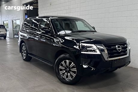 Black 2022 Nissan Patrol Wagon Ti (4X4)