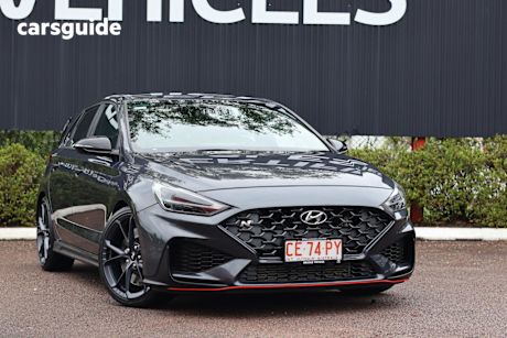 Grey 2021 Hyundai I30 Hatchback N