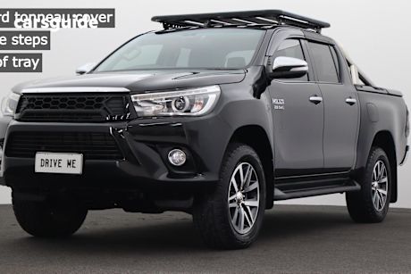 Black 2017 Toyota Hilux Dual Cab Utility Sr5 (4X4)