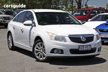 White 2014 Holden Cruze Sedan Z-Series