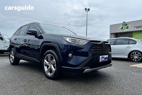 Blue 2020 Toyota RAV4 Wagon Gxl Awd Hybrid