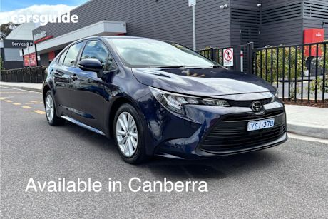 Blue 2023 Toyota Corolla Sedan Ascent Sport