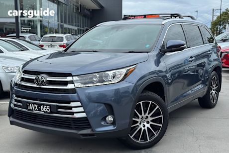 Blue 2018 Toyota Kluger Wagon Grande (4X4)