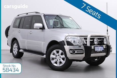 Silver 2019 Mitsubishi Pajero Wagon Glx (4X4) 7 Seat