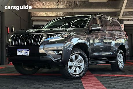 Grey 2018 Toyota Landcruiser Prado Wagon Gxl (4X4)