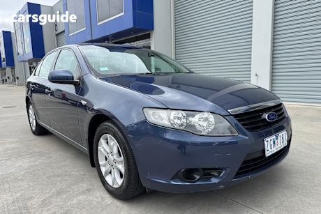 Blue 2010 Ford Falcon Sedan G6 (Lpg)