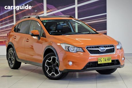 Orange 2014 Subaru XV Wagon 2.0I-S