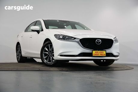 White 2023 Mazda 6 Sedan G25 Sport