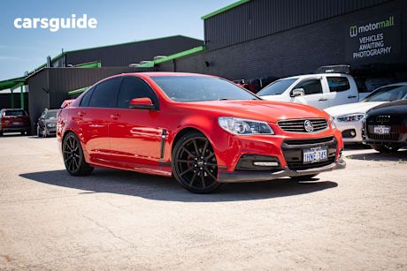 Red 2014 Holden Commodore Sedan Sv6