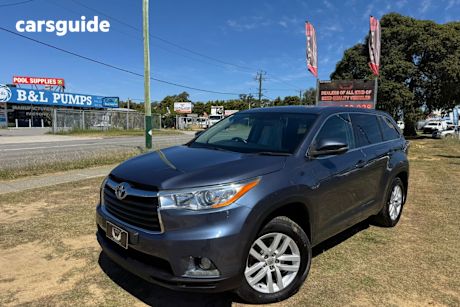 Blue 2015 Toyota Kluger Wagon Gx (4X2)