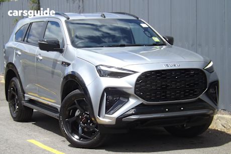 Silver 2025 Isuzu MU-X Wagon X-Terrain (4X4)