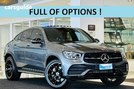 Grey 2022 Mercedes-Benz GLC300 Coupe 4Matic