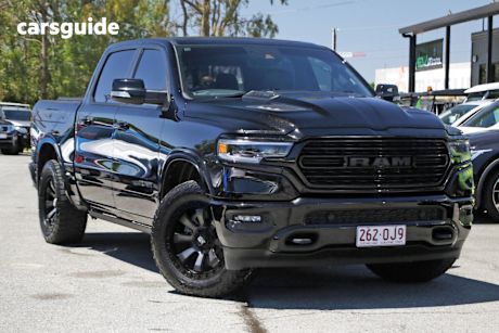 Black 2022 Ram 1500 Crew Cab Utility Limited Rambox (Hybrid)