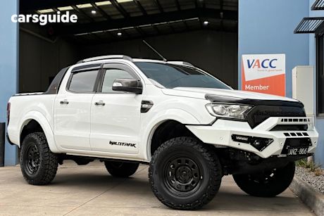 White 2017 Ford Ranger Dual Cab Pick-up Wildtrak 3.2 (4X4)